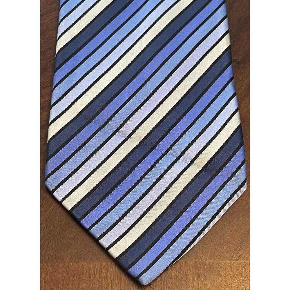 Fabio Fazio Blue Hand Made Men’s Neck Tie Made in China